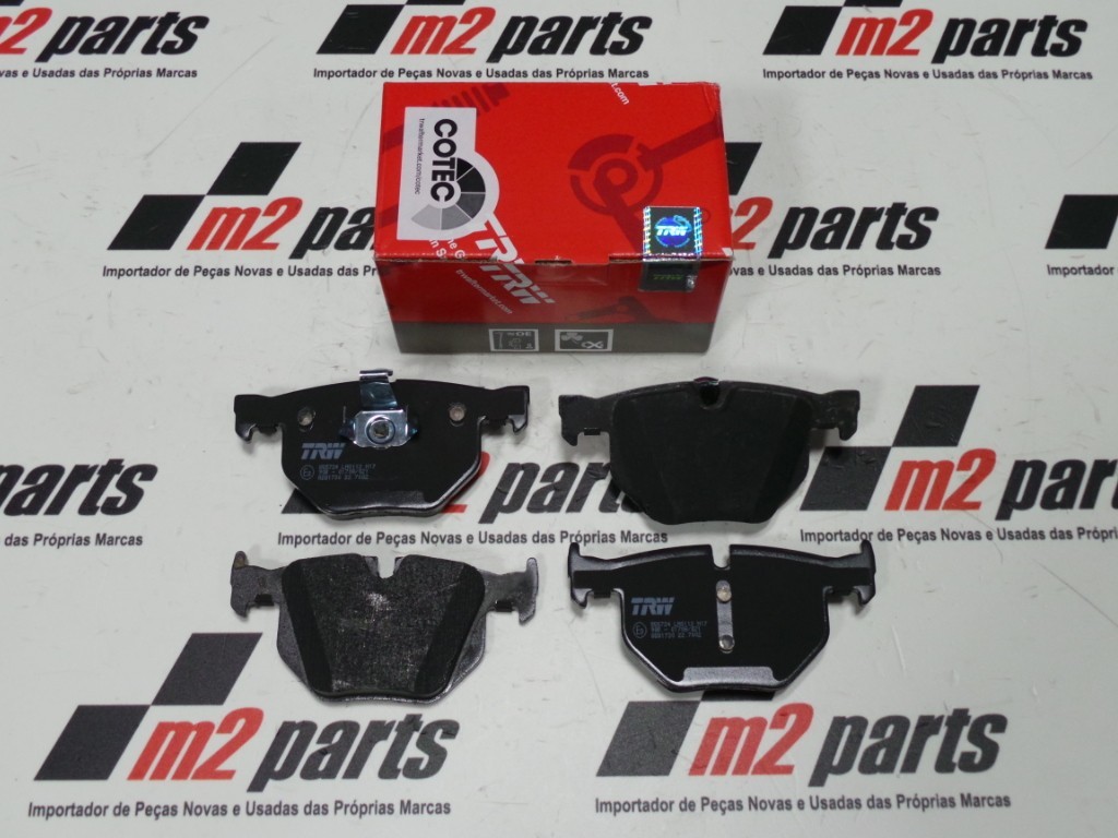 Peças - Conjunto Calços Trw Novo/ Original Bmw X5/Bmw X6 34216776937