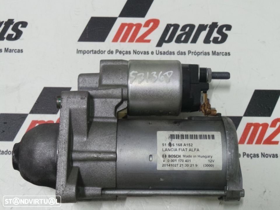 Peça - Motor De Arranque Seminovo/ Original Fiat 500 0001170401